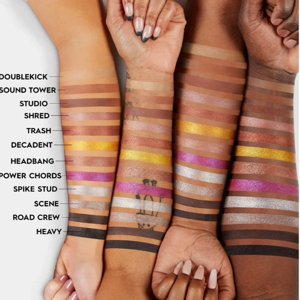 URBAN DECAY Naked Metal Mania Metallic Eyeshadow Palette. Never swatched or used